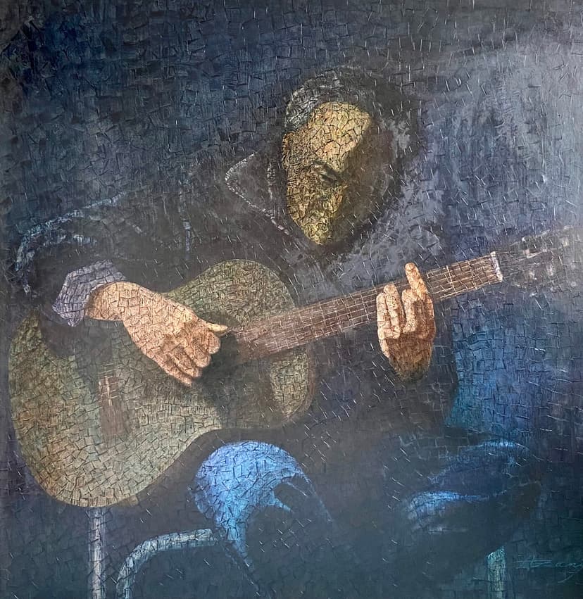 Homme à la guitare 